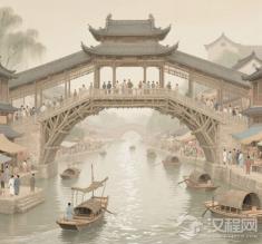 北宋虹桥为何能不用一根钉子屹立百年？