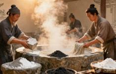 树皮破布如何变成平滑纸张？