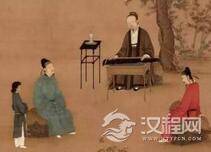 宋徽宗赵佶的《听琴图》上的三个人都是谁