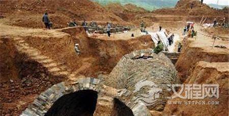 河北发现2000年汉代古墓