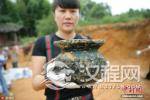 江西出土6件战国时青铜器 为该地区历史上首次