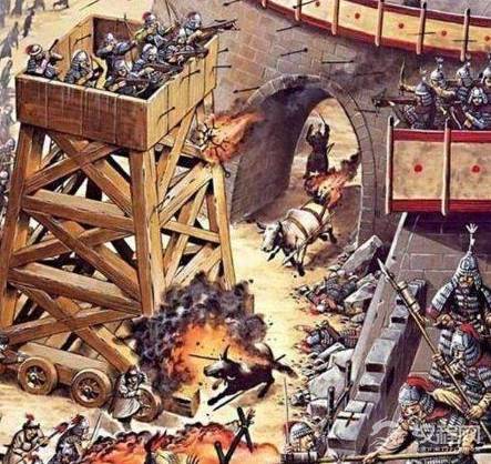 古代城门是用木头做的 攻城战的时候为什么不放火烧