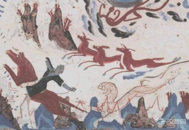 西魏时期的敦煌壁画，中国元素开始出现