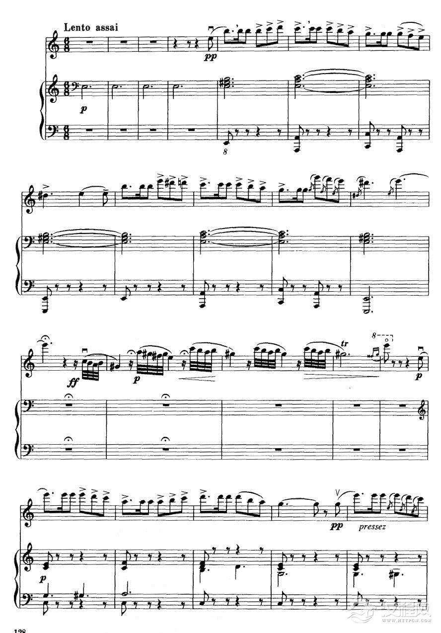 卡门主题幻想曲（钢伴谱）13二胡谱