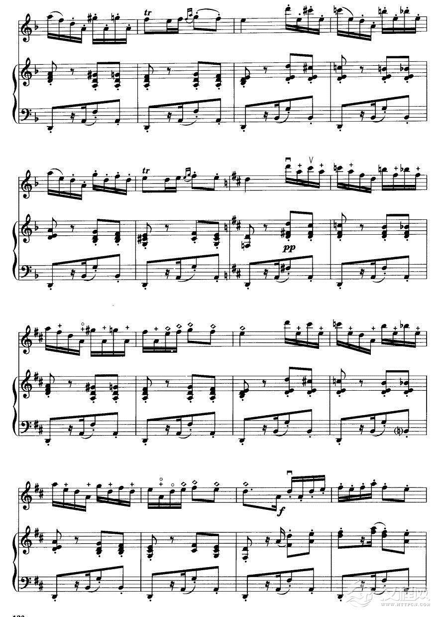 卡门主题幻想曲（钢伴谱）11二胡谱