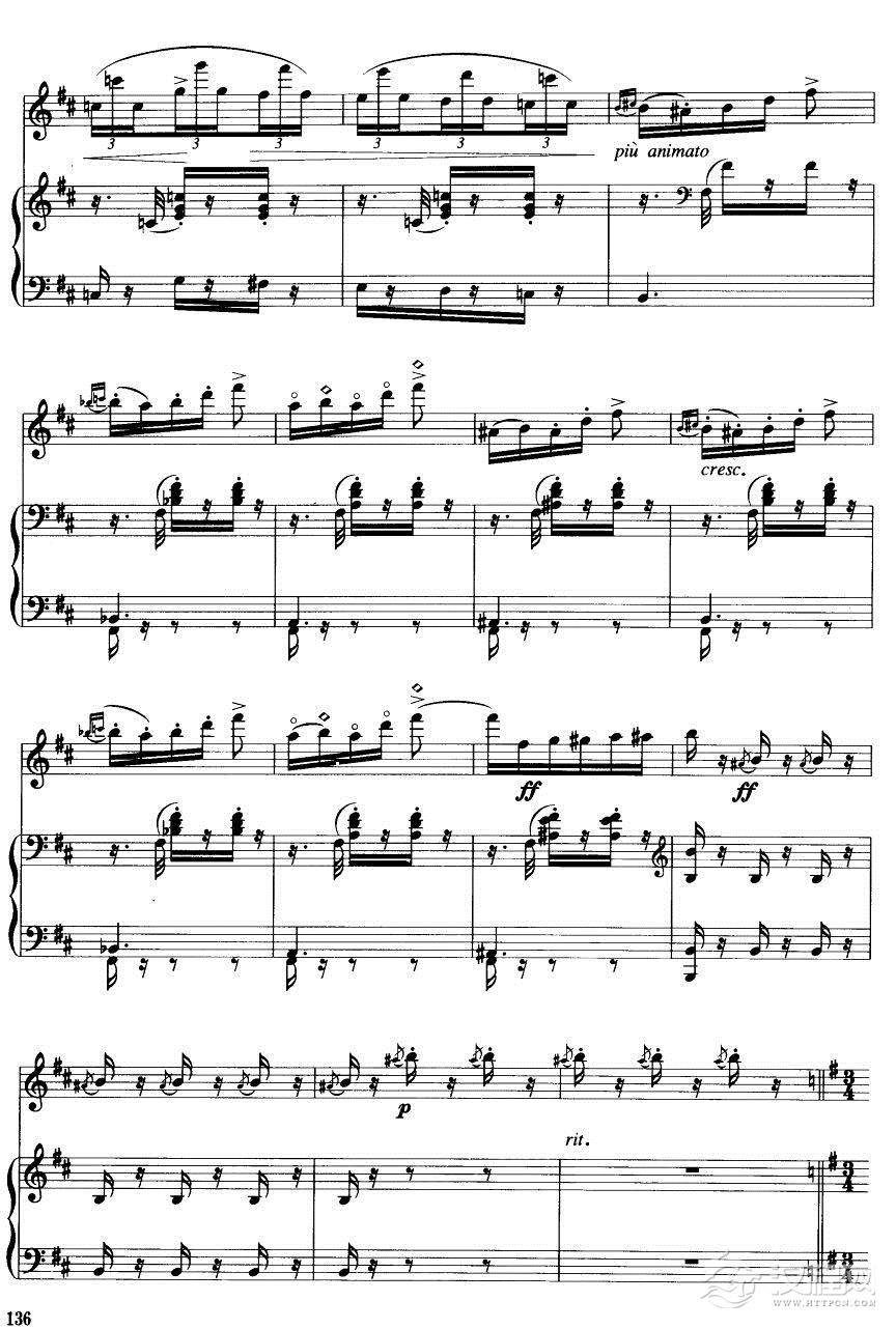 卡门主题幻想曲（钢伴谱）21吉他谱