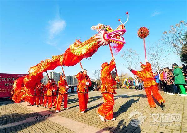 中国传统文化及体育活动的代表之——舞龙