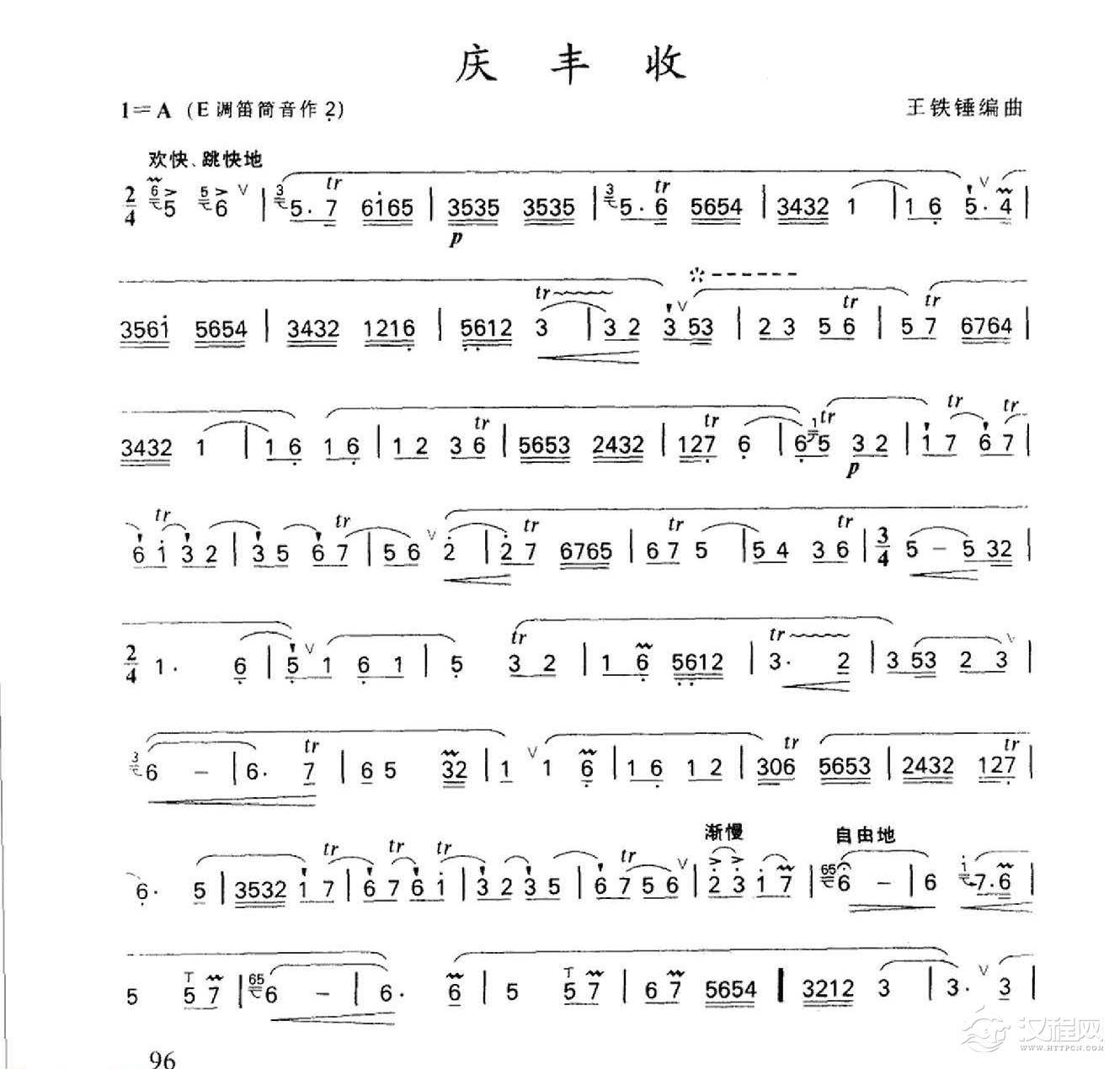 笛子名曲[庆丰收&王铁锤编曲]