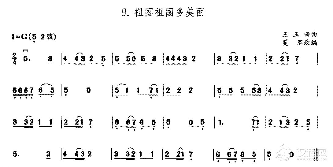 　　《祖国祖国多美丽》是一首歌唱祖国的歌曲，曲调欢快，歌词简单，通过学歌曲，增进孩子热爱祖国的思想感情。