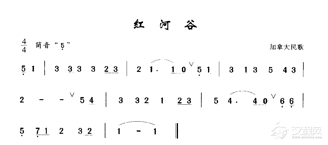 洞箫初级演奏乐曲《红河谷》加拿大民歌