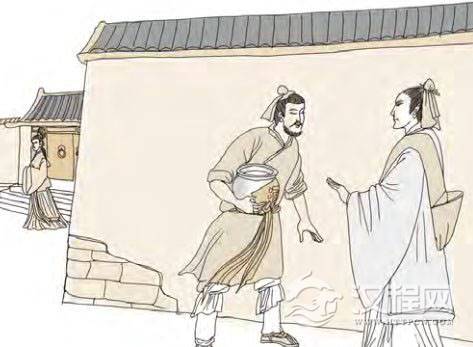 困卦第四爻，爻辞：九四：来徐徐，困于金车，