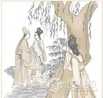 咸卦第三爻，爻辞：九三：咸其股，执其随，往