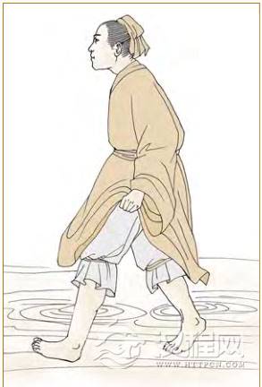 谦卦第一爻，爻辞：初六：谦谦君子，用涉大川