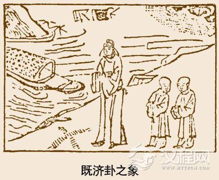 既济卦卦象，水火既济卦的象征意义