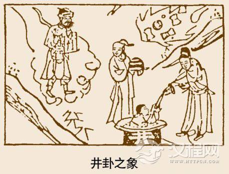 井卦卦象，水风井卦的象征意义