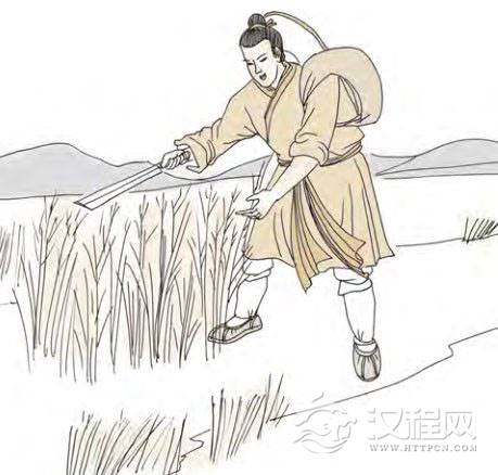 旅卦第四爻，爻辞：九四：旅于处，得其资斧，
