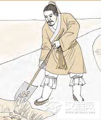 解卦第二爻，爻辞：九二：田获三狐，得黄矢；