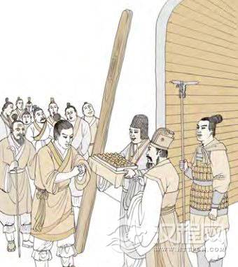 中孚卦第五爻，爻辞：九五：有孚挛如，无咎。