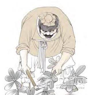 夬卦第五爻，爻辞：九五：苋陆夬夬，中行无咎
