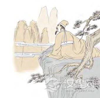 姤卦第六爻，爻辞：上九：姤其角；吝，无咎。