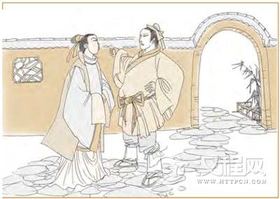 小畜卦第二爻，爻辞：九二：牵复，吉。