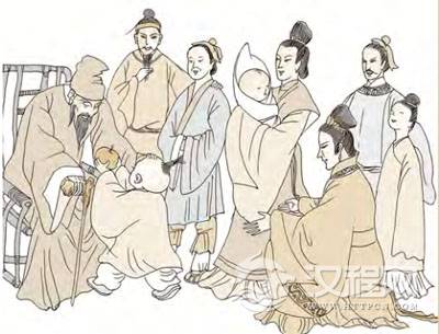 同人卦第二爻，爻辞：六二：同人于宗，吝。