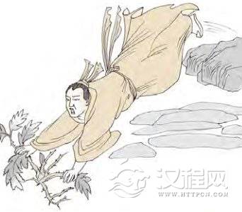 困卦第三爻，爻辞：六三：困于石，据于蒺藜；