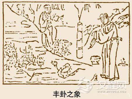 丰卦卦象，雷火丰卦的象征意义