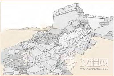 泰卦第六爻，爻辞：上六：城复于隍;勿用师