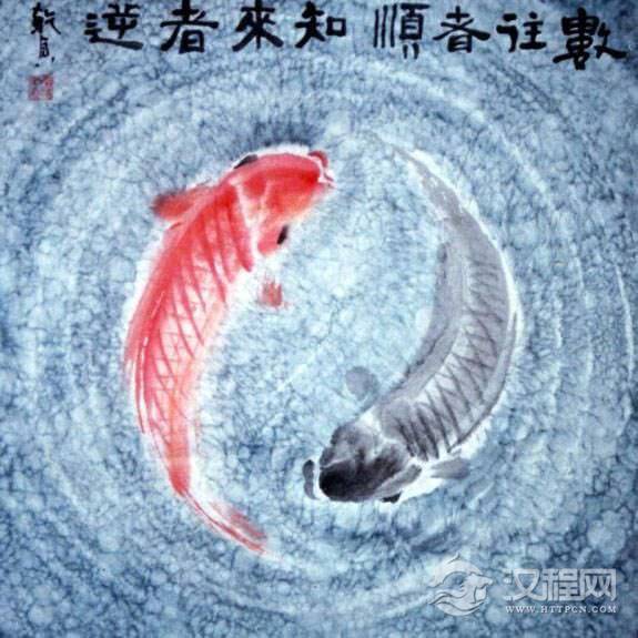 阴阳鱼与太极、两仪、四象、八卦与周易理论