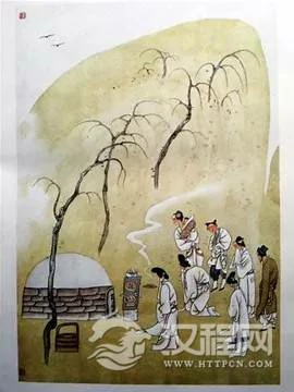 清明上坟祭祖的别样民俗