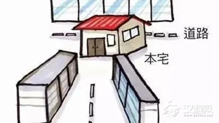 风水最怕“路冲煞”，少财败运有灾祸！如何化解？